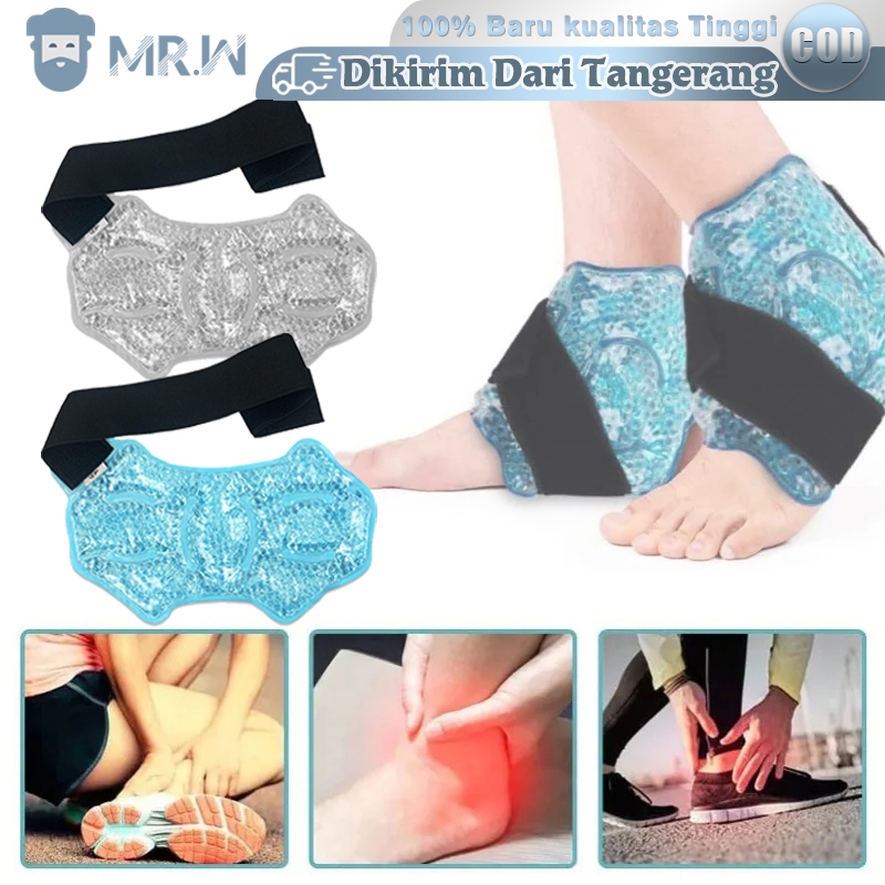Hot And Cold Wrist Ankle Wrap Gel Beads Adjustable Kompres Lutut Dingin Kompres Es Lutut