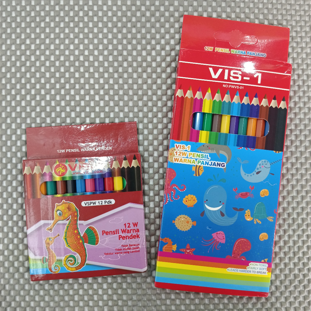 

VIS 1 PENSIL WARNA PANJANG PENDEK