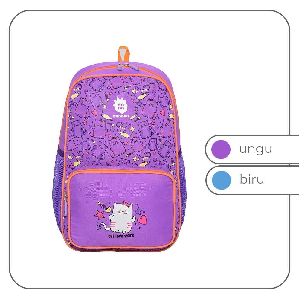 Cannon "Cat Love Stars 72019" Tas Ransel Anak