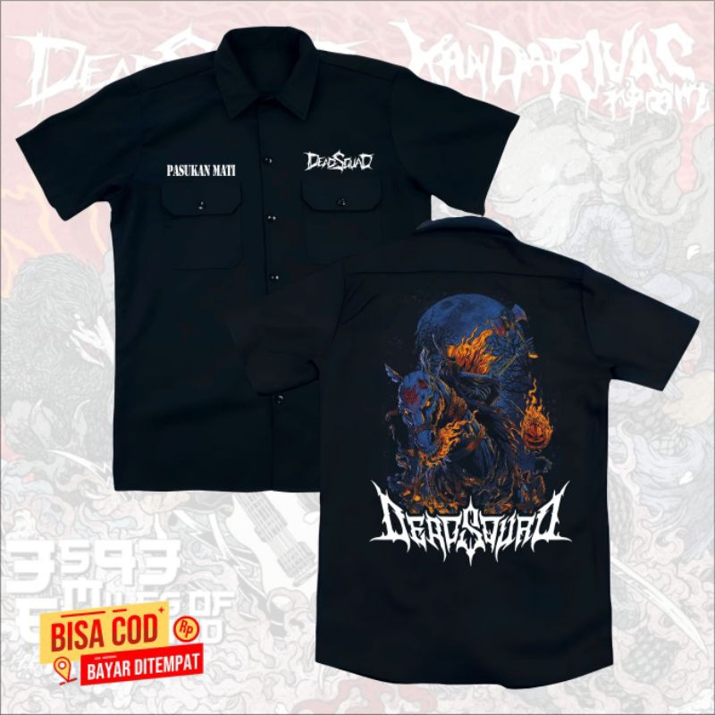 WORKSHIRT DEADSQUAD BEST SELLER METAL