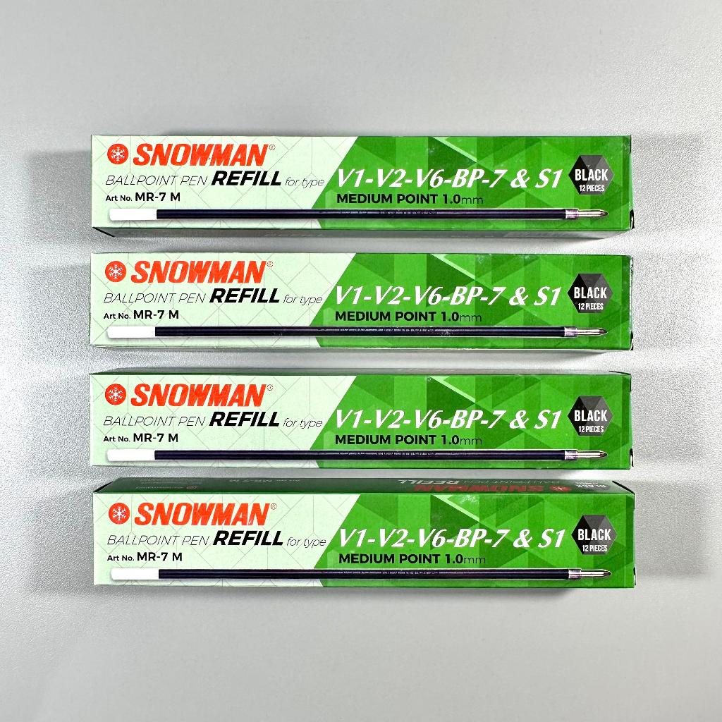 

(PAK) REFILL BLP. SNOWMAN MR-7 V1/V2 1.0 MM HTM/ ISI TINTA SNOWMAN V1/V2 / ISI TINTA SNOWMAN V1/V2