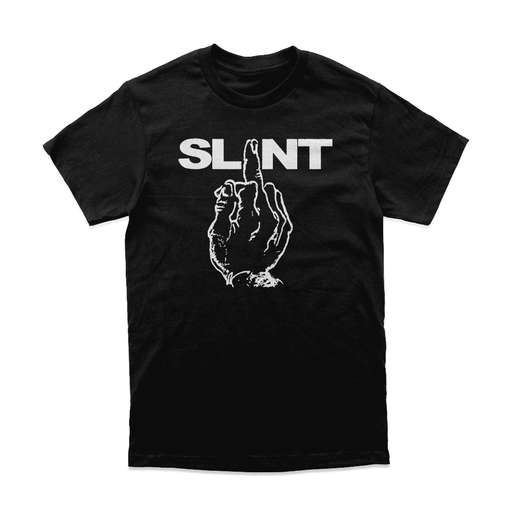 Kaos Tshirt Baju Band Slint "Finger" Black Merchandise Heavy weight 16s