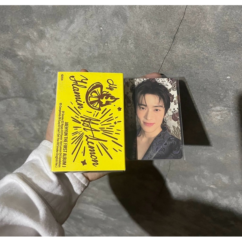 album jaehyun keyring ver unsealed include pc