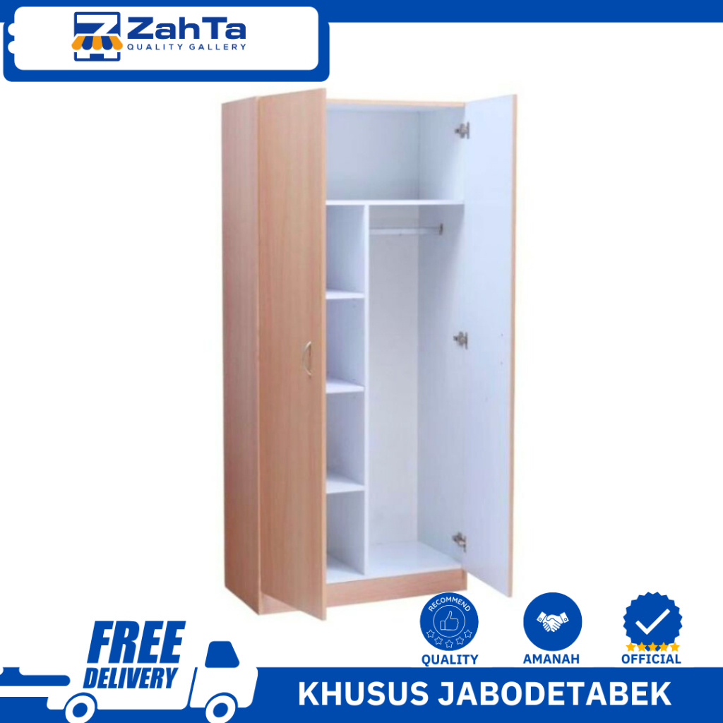 ZAHTA - LEMARI KOSAN MURAH/LEMARI MINIMALIS/LEMARI SINGGLE