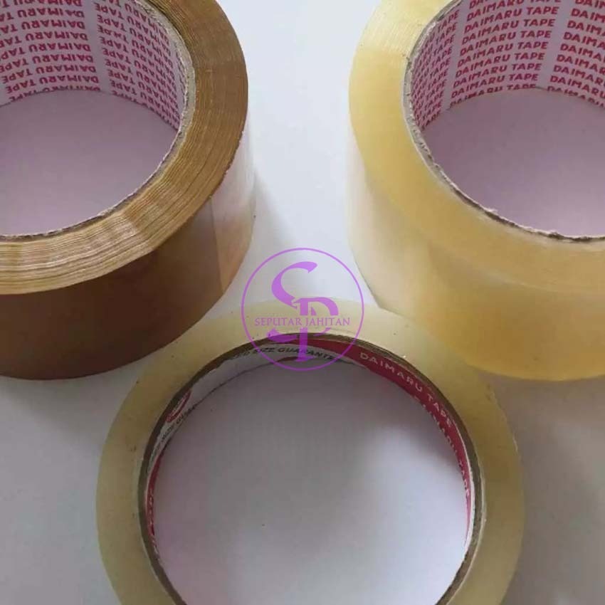 

LAKBAN BENING DAN LAKBAN COKLAT 2 "INCH (48MM X 100Y)/ROLL