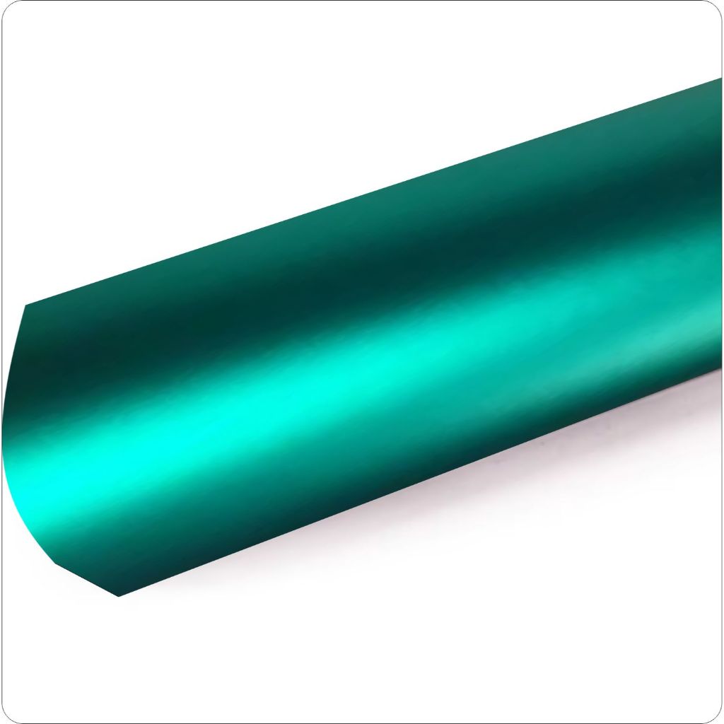 Skotlet Hijau Tosca Matte Chrome / Sticker Tosca Satin Metalik Doff