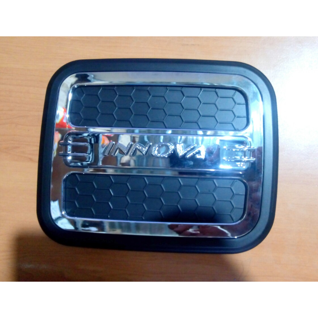 TANK COVER INNOVA LAMA LUXURY BLACK AKSESORIS INNOVA 2005-2015 COVER PENUTUP TANGKI
