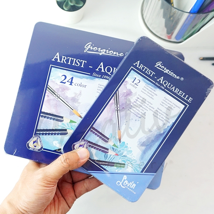 

Giorgione Aquarelle Watercolor Pencil Pensil Warna Cat Air G-SR