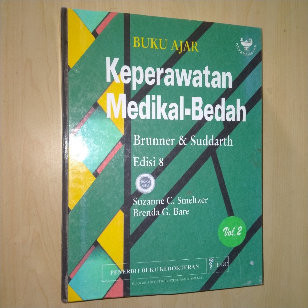 KEPERAWATAN MEDIKAL-BEDAH | Edisi 8 | Brunner & Suddarth | EGC | Buku Ajar/Kuliah