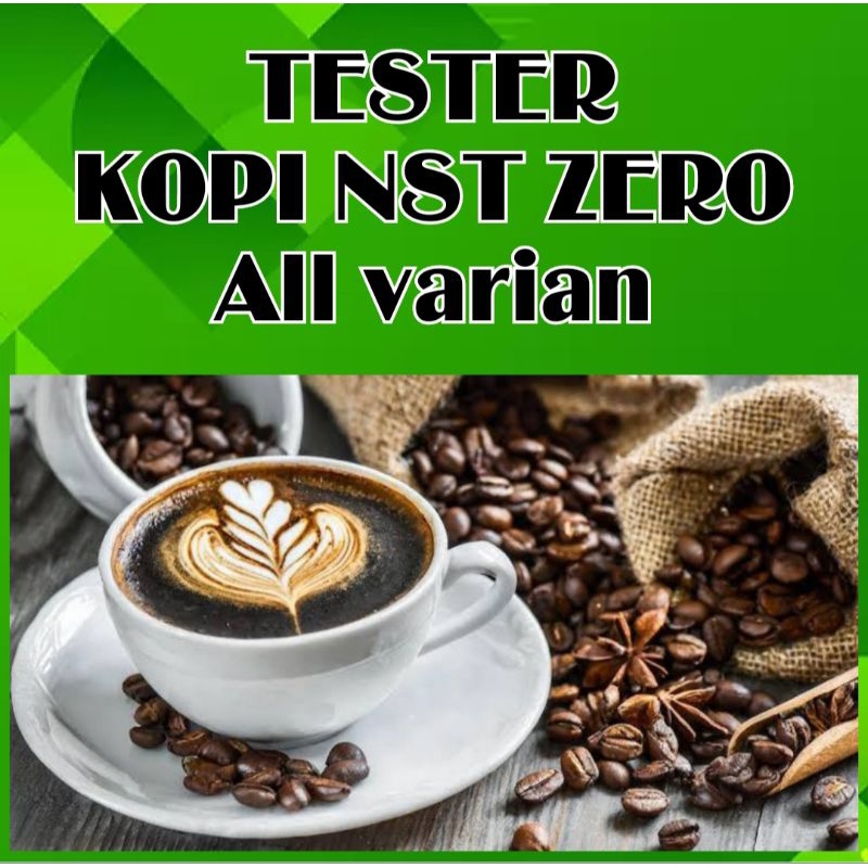 

eceran kopi NST ZERO all varian 25 butir gosong
