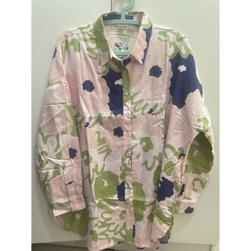 Kemeja Et Cetera x Nadjani Oversized Longsleeve