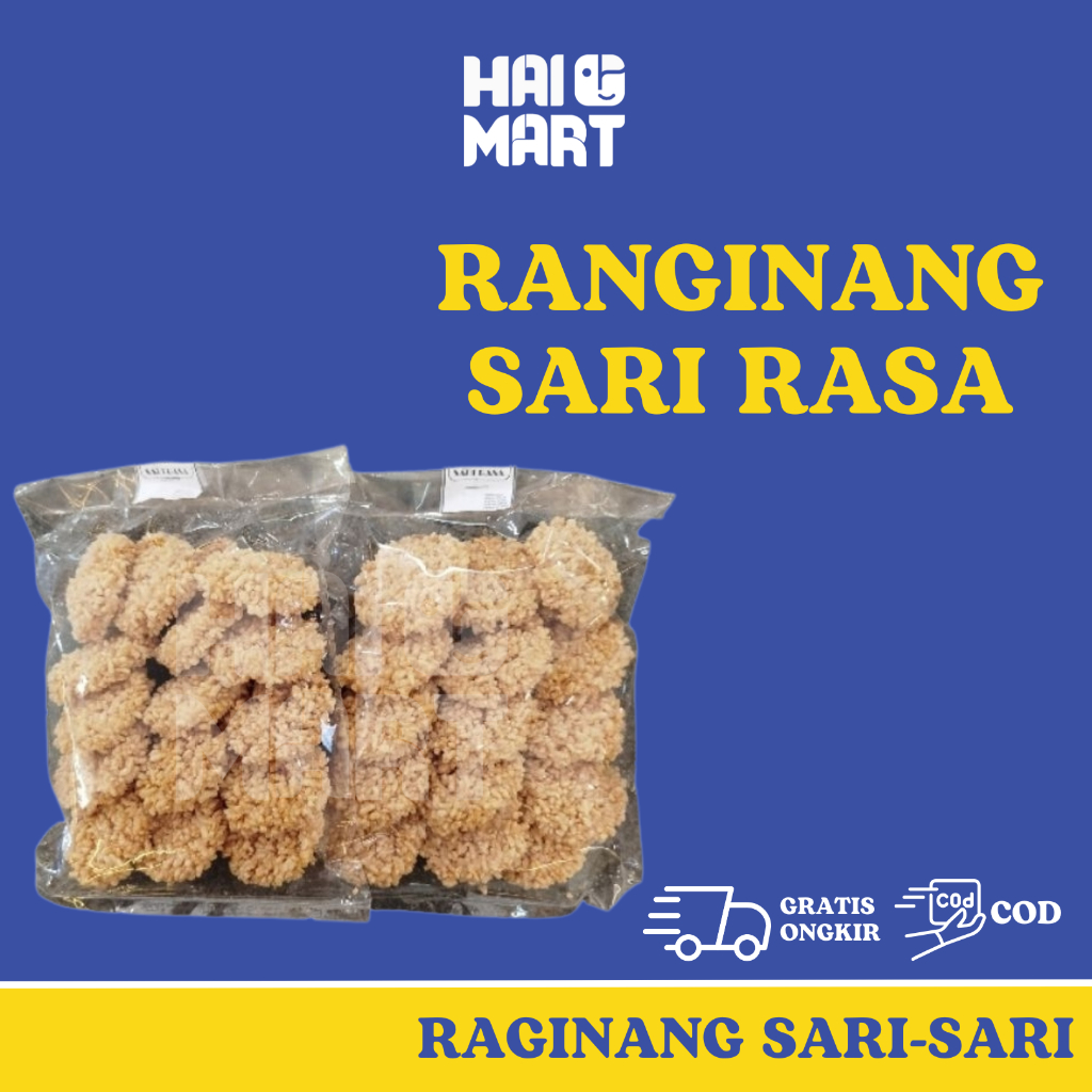 

Ranginang/Rengginang Sari Rasa 220 Gram - Matang Tinggal Makan