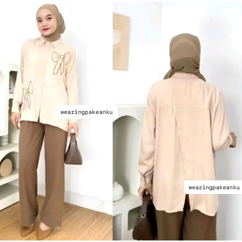 KAYLA - Blus Atasan Wanita Bordir