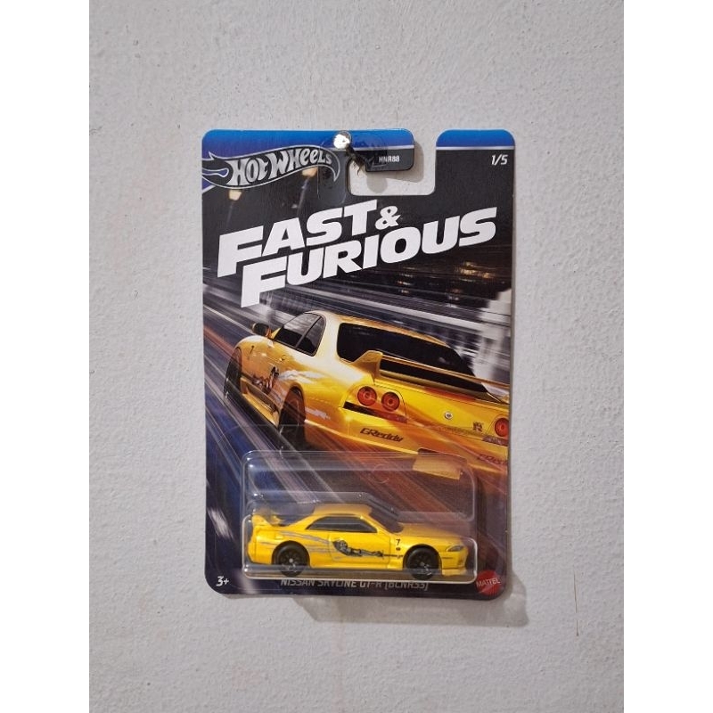 Hotwheels Nissan Skyline GT-R [BCNR33] Fast & Furious
