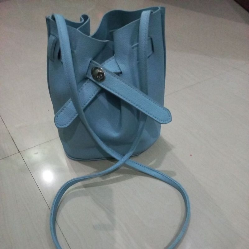 tas serut biru pL