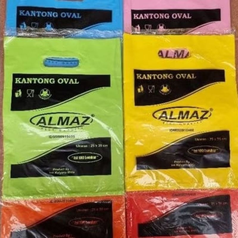 

isi 100pcs Plastik Packing Ada Plong Uk 25x35 Polos / Plastik Packing Baju / plastik Packing Olshop uk 25x35