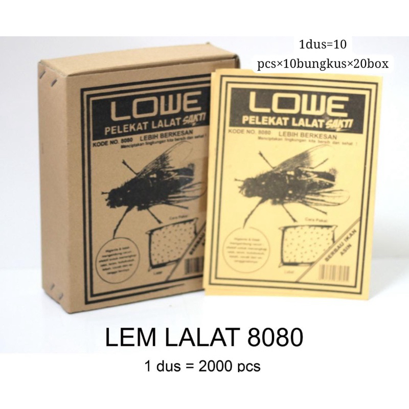

LEM KERTAS LALAT 10PC