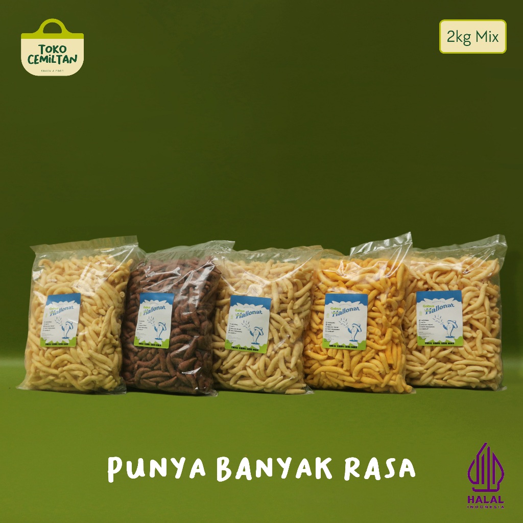 

Telur Gabus Mix 2Kg Snack Cemilan