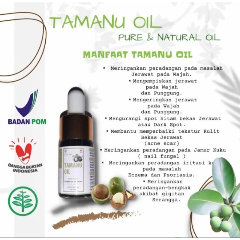 BPOM TAMANU OIL SERUM 10ml
