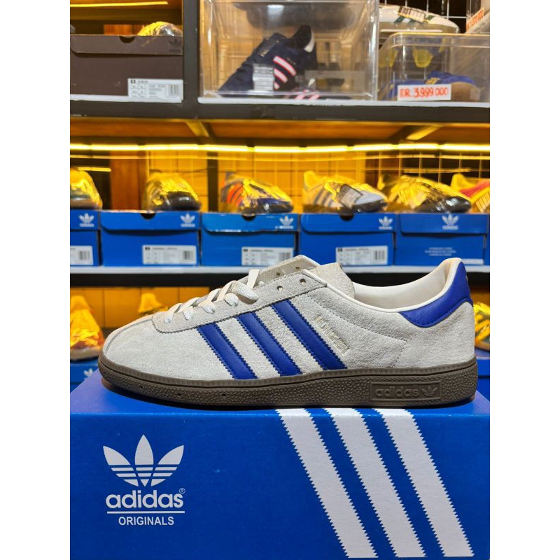 ADIDAS ORIGINALS CITY SERIES MUNCHEN SPZL GREY BLUE