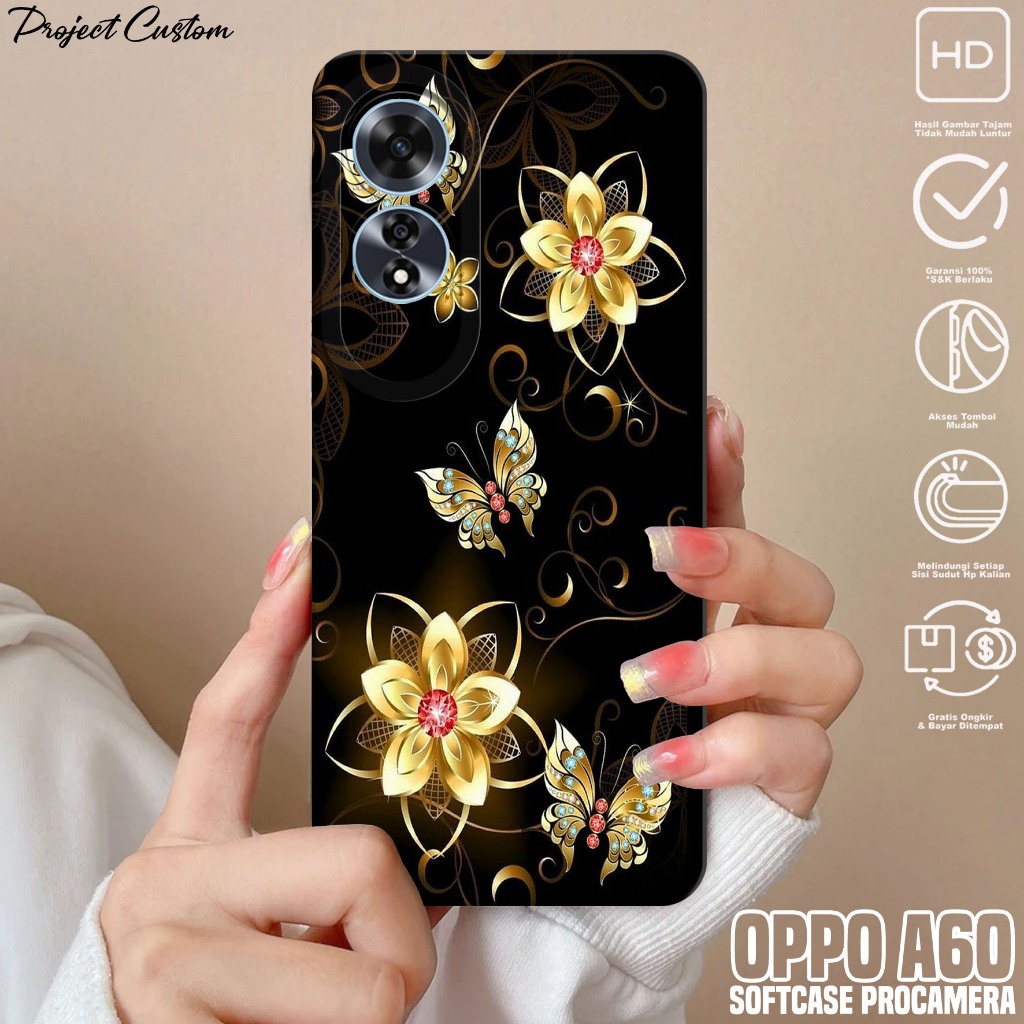 Softcase Hp OPPO A60 - Case Hp OPPO A60 ( AES ) Silikon Hp OPPO A60 - Casing Hp OPPO A60 - Cassing H
