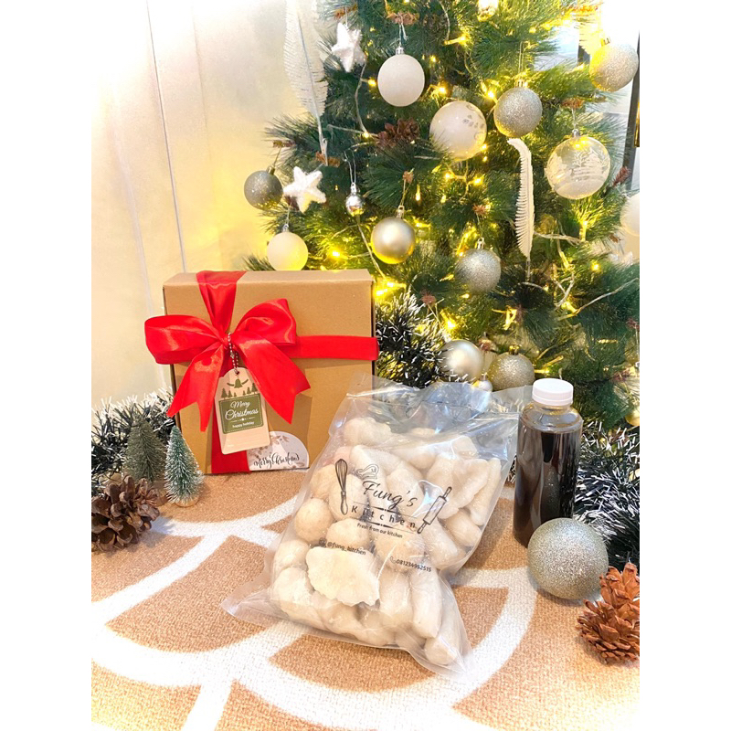 

Hampers natal pempek tenggiri super isi 20,30,40pcs