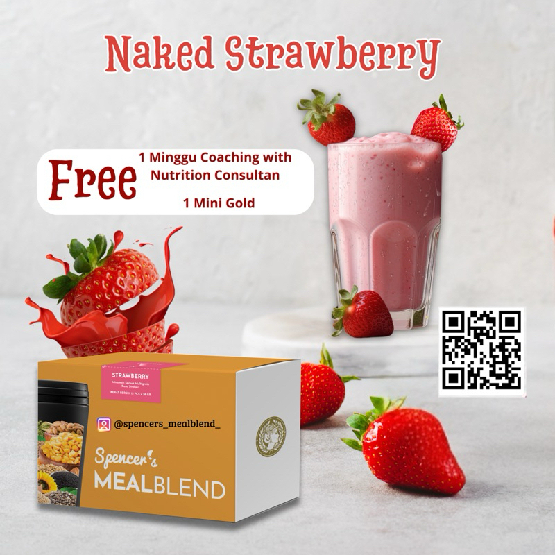 

Spencers Mealblend Multigrain Strawberry Diet Alami Sehat Tanpa Pencahar