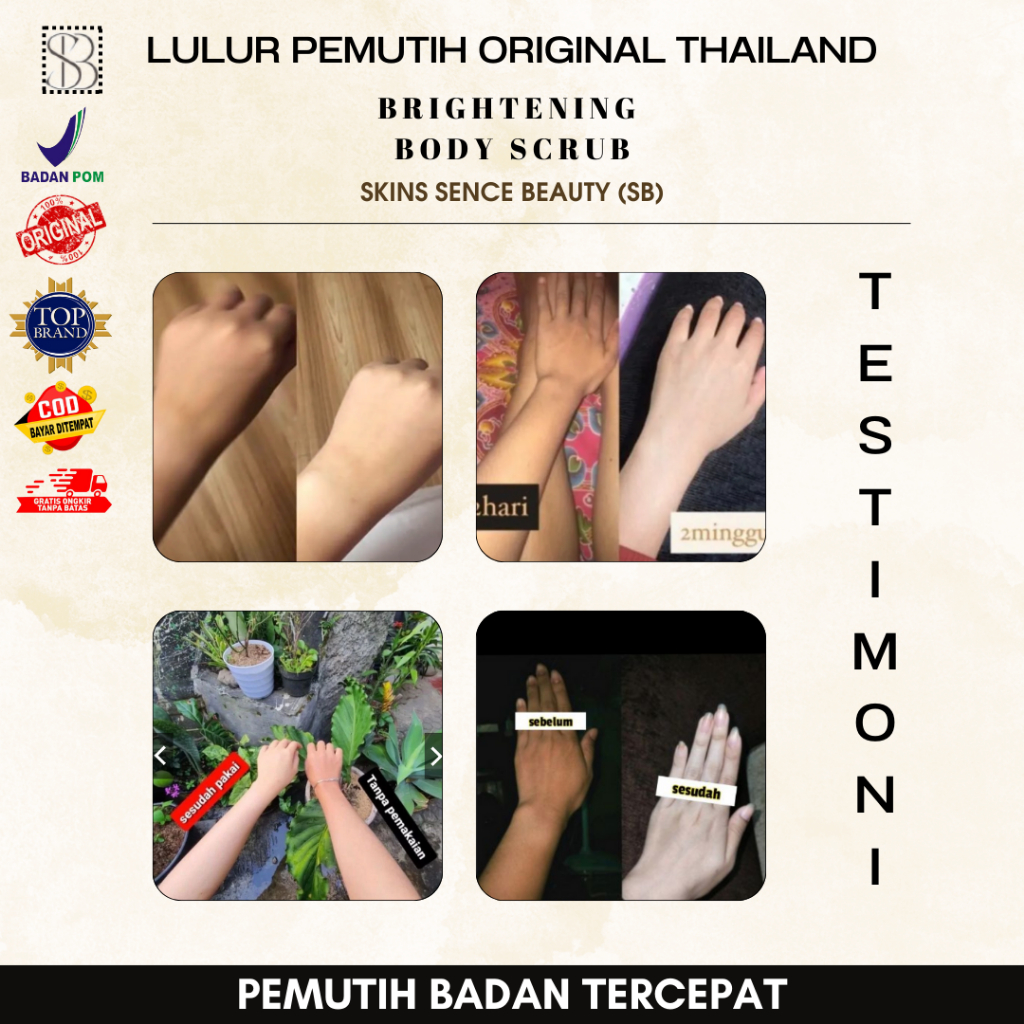 LULUR THAILAND/LOTION THAILAND VIRAL / LOTION THAILAND / PEMUTIH THAILAND / PEMUTIH VIRAL / HB EXTRA