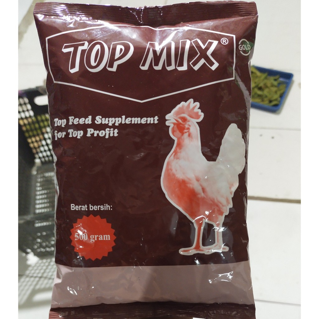 meningkatkan telur ayam top mix coklat mineral 500g