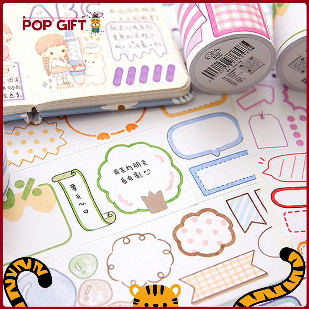 

PG Stiker Decor Motif Writing Frame Stickers STIKER BUKU KARAKTER LUCU IMUT DIY STIKER SPIRAL TLD51