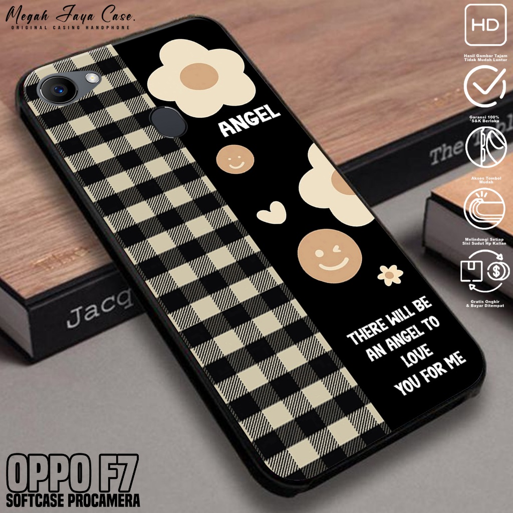 Case OPPO F7 - Softcase Hp OPPO F7 Motif BUNGA - Casing Hp Oppo F7 -  Silikon Hp Oppo F7 - Kondom Hp