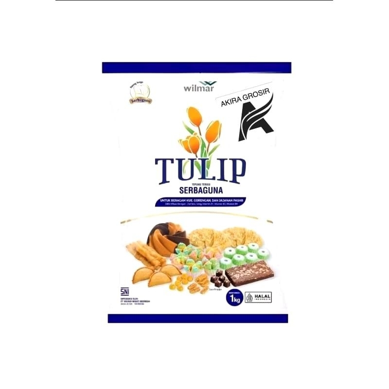 

(ECERAN)TERIGU KEMASAN TULIP 1KG MURAH MERIAH