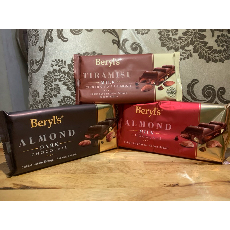 

Beryl’s Chocolate Bar 160 gram Original Malaysia