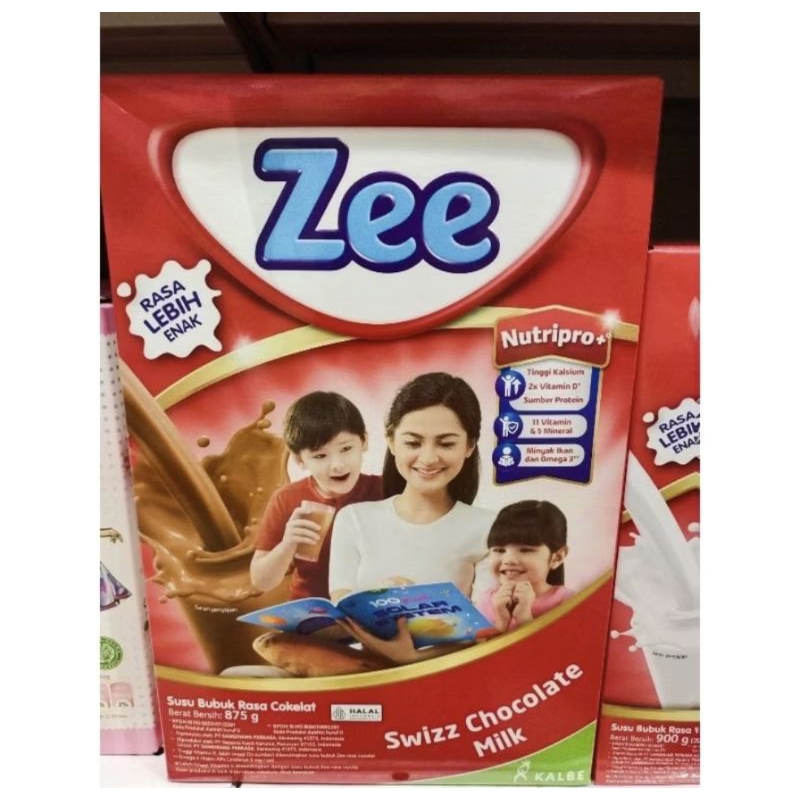 

875gr Zee Susu Bubuk Anak dan Dewasa rasa vanila dan coklat