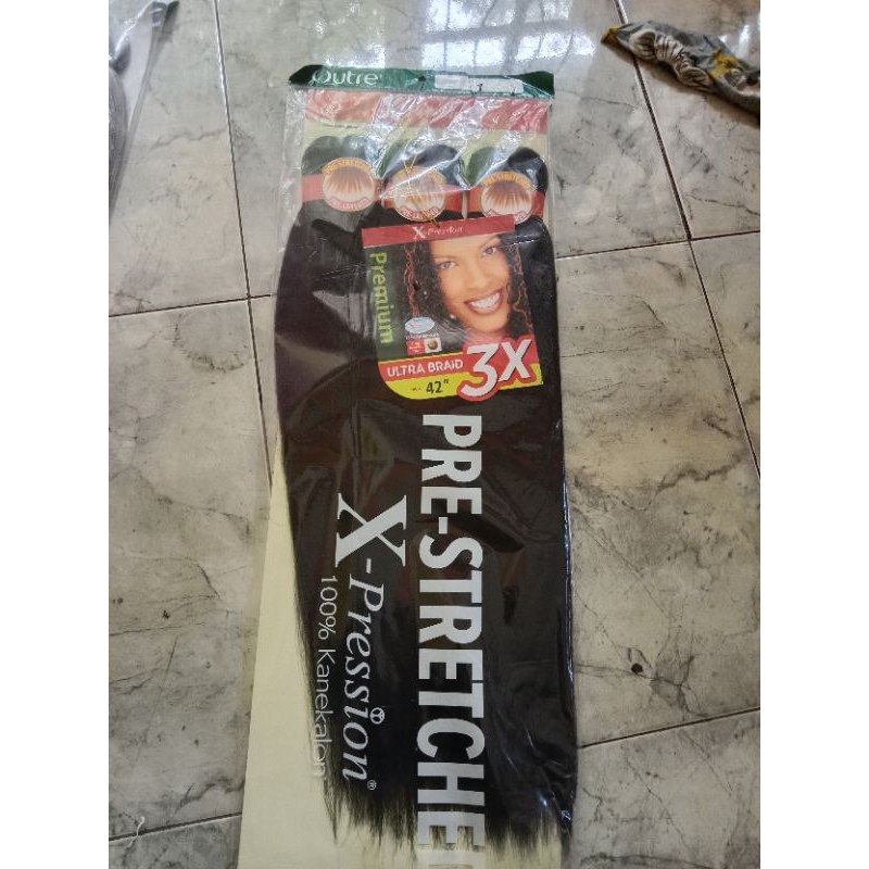 Rambut sambung afrika ultra braid premium