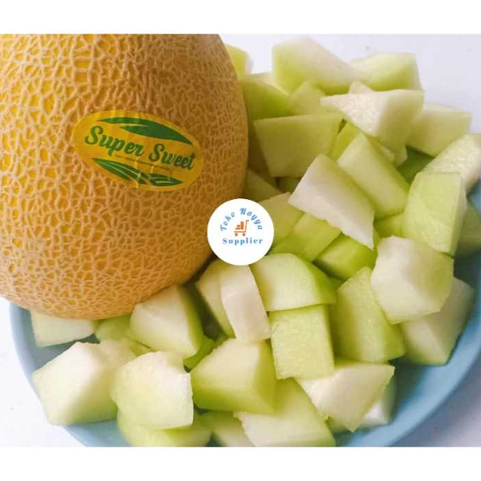 

Buah Melon Hidroponik Super Sweet Ithanon Manis Alami | Kupas Dikemas Beku