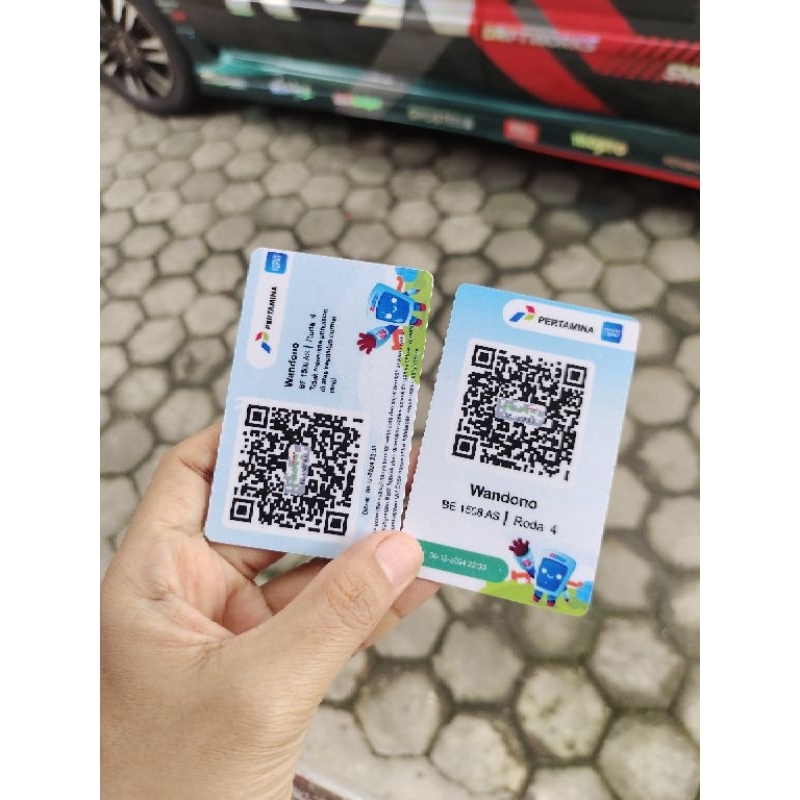 Barcode Kartu My Pertamina