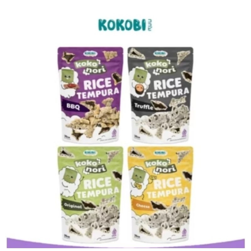 

Koko Nori Rice Tempura Snack Rumput Laut Cemilan Anak