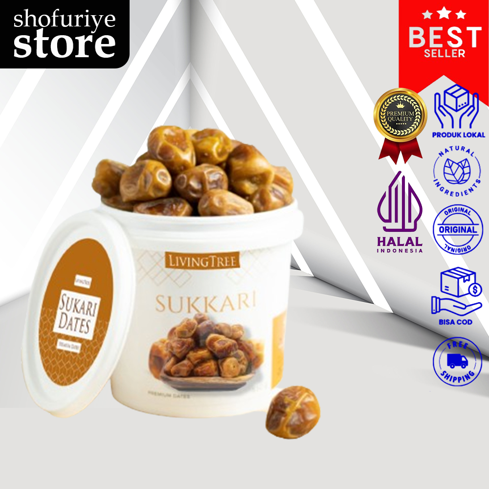 

Kurma Sukari Ember 850 Gram Sukkari King Dates Original