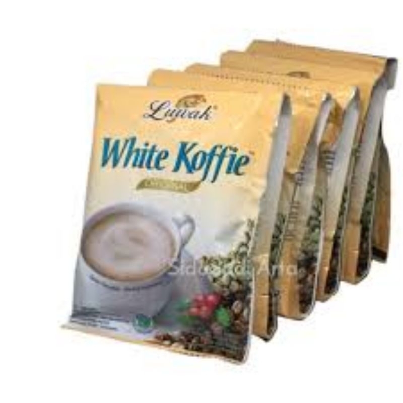 

LUWAK WHITE COFFEE 1 RENCENG ISI 10 SACHET