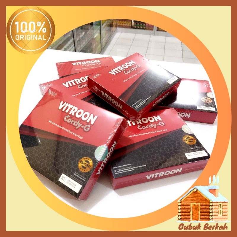 

Vitroon Cordy-g Extra 10 Sachet Original Suplemen Stamina Pria Tahan dan Kuat Lebih Lama