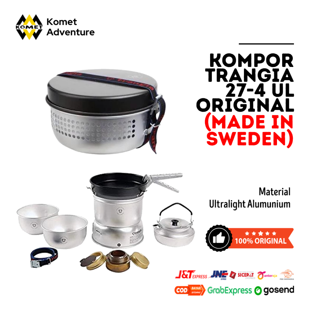 Kompor Trangia 27-4 UL Original Trangia (Made In Sweden)