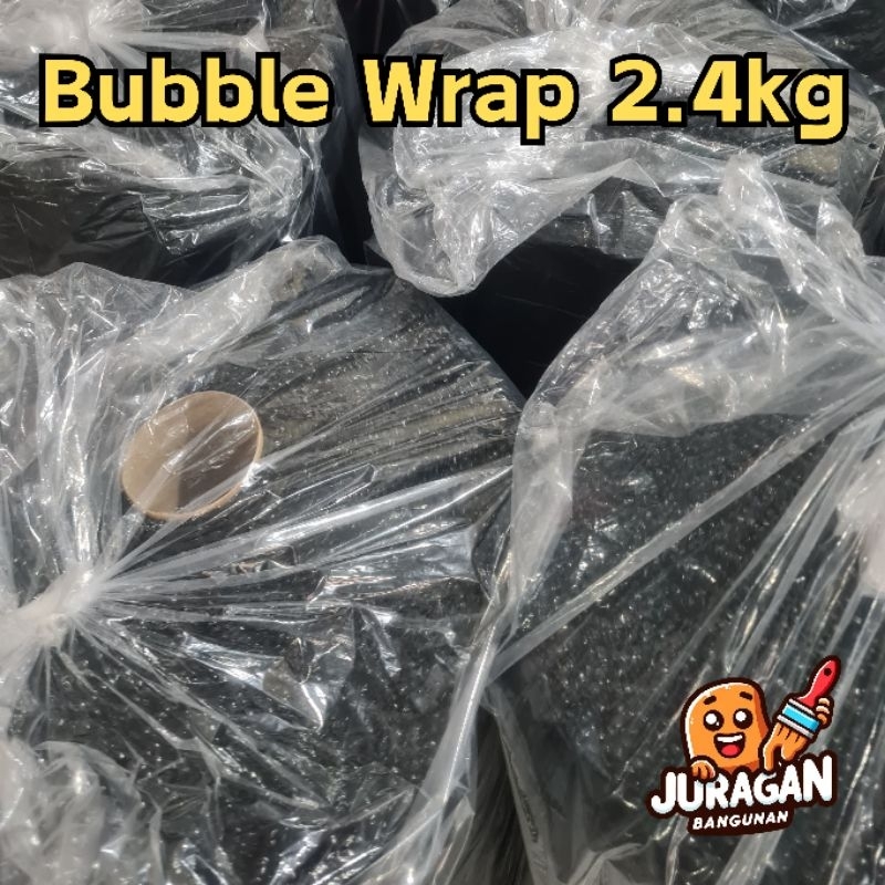 

Bubble Wrap 2.4kg Termurah 125cmx50m HITAM & BENING | Bubble Wrap 1 Roll Per Roll