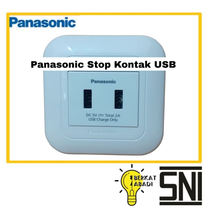 Panasonic Stop Kontak USB Type A