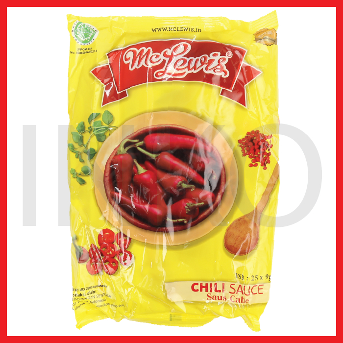 

MC LEWIS CHILI SAUCE SAUS CABE 25X9GR