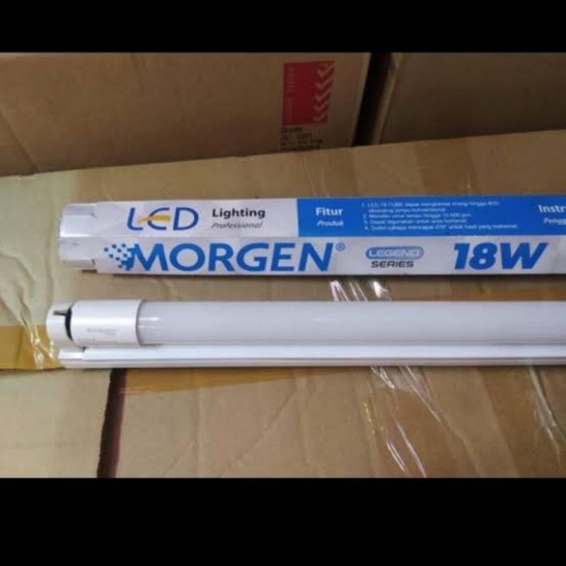 Jalanterangshop17 Morgen Lampu Tl Led 18W 4000K / Lampu Neon Tl Panjang 120Cm T8 Led 18 Watt Cool