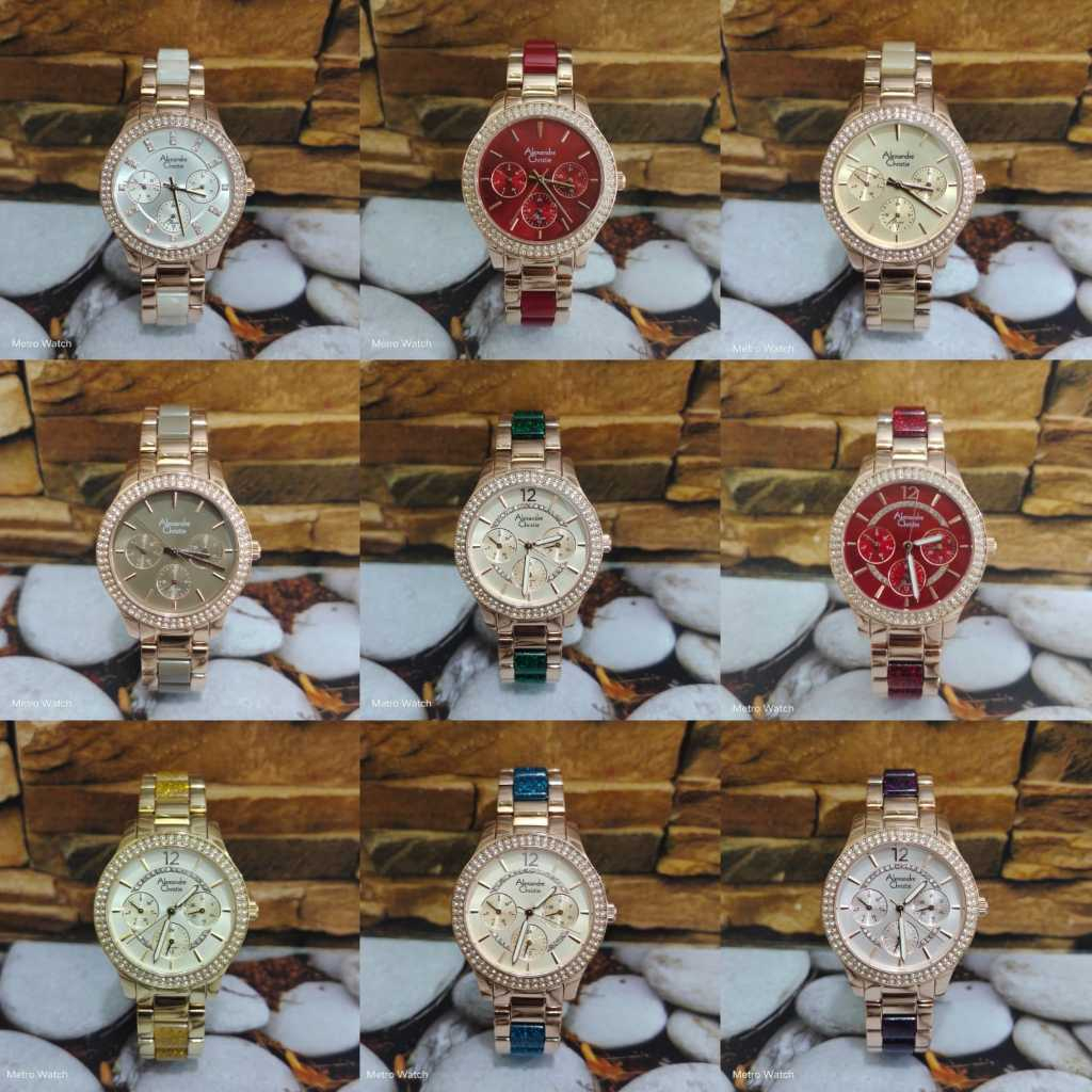 Jam Wanita Alexandre Christie AC2914 AC 2914 Original Garansi Resmi Alexander Christie
