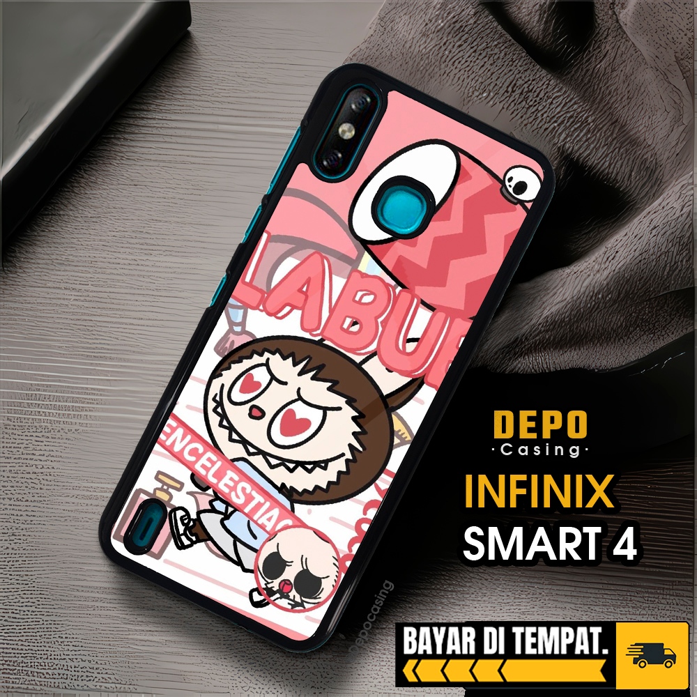 Case Infinix Smart 4 Casing Infinix Smart 4 Casing Depo Casing [LBBU] Case Glossy Case Aesthetic Cus