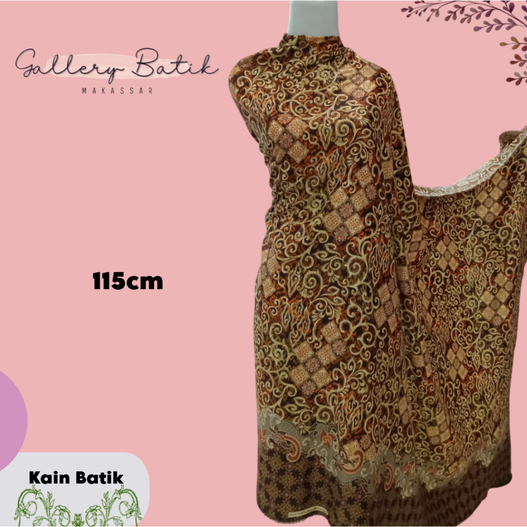 KAIN BATIK SUTERA MAKASSAR PERMETER [[Gallery Batik Makassar]]