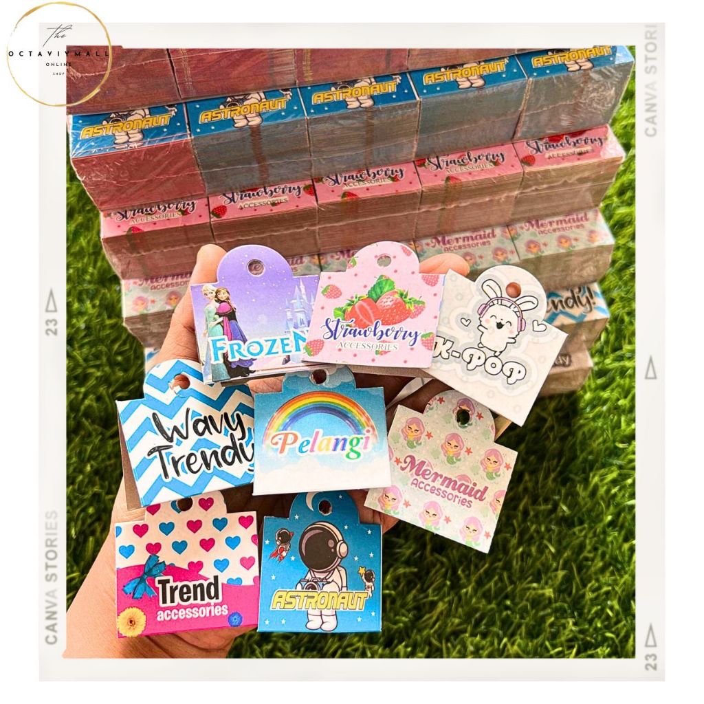 

Hangtag Label Aksesoris Murah 100 PCS